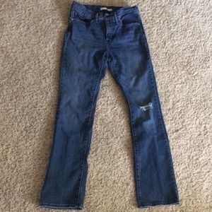 Levi’s straight leg jeans